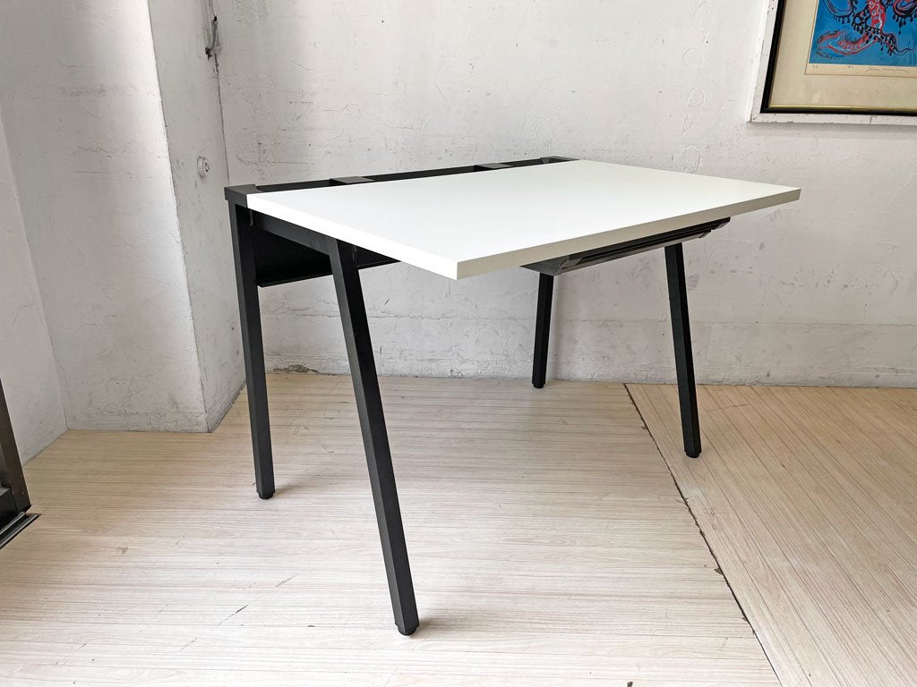 コクヨ KOKUYO リーン LEAN デスク ホワイメラミン天板 DLE-(H) 引き出し付き W100 ★
