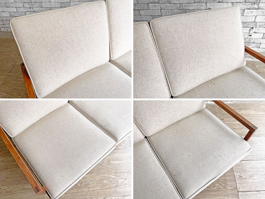 ネイチャーファーニッシュ NATURE FURNISH フレイム FRAME SOFA 2人掛けソファ ウォールナット無垢材 ●