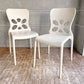 カリガリス Calligaris ネオンチェア NEON Chair スタッキングチェア 2脚セット ホワイト カフェスタイル 軽量 イタリア モダンデザイン ♪