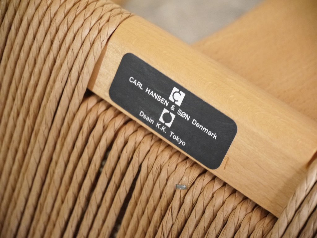 カールハンセン＆サン Carl Hansen & son Yチェア CH24 ビーチ材 ソープフィニッシュ ハンス・J・ウェグナー デンマーク 北欧家具 ■