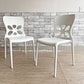 カリガリス Calligaris ネオンチェア NEON Chair スタッキングチェア 2脚セット ポリプロピレン製 ホワイト 軽量 イタリア モダンデザイン A ●