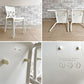 カリガリス Calligaris ネオンチェア NEON Chair スタッキングチェア 2脚セット ポリプロピレン製 ホワイト 軽量 イタリア モダンデザイン A ●
