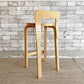 アルテック artek ハイチェア K65 HIGH CHAIR K65 バーチ材 カウンターチェア バーチェア ハイスツール ナチュラル アルヴァ・アアルト フィンランド 北欧家具 ●