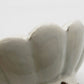 高島大樹 Daiki Takashima 粉引輪花鉢 深皿 ボウル 4.5寸 Φ13.5cm 白 現代作家 ●