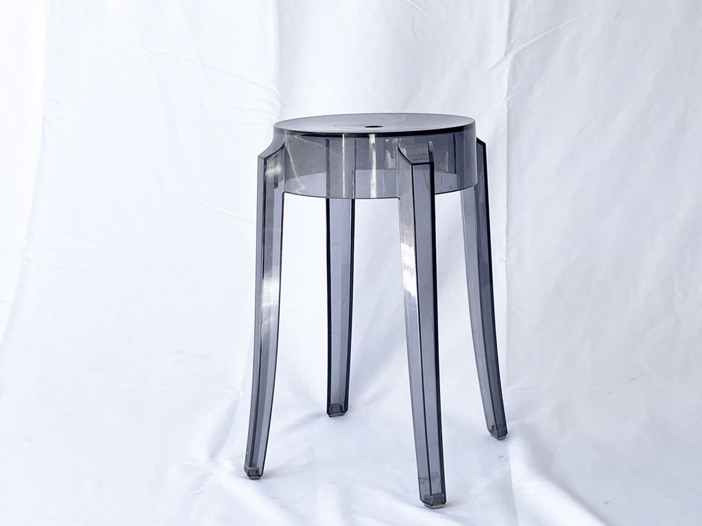 カルテル Kartell チャールズゴースト Charles Ghost スツール スモークグレー フィリップ・スタルク ◇