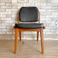 アクメファニチャー ACME Furniture シエラチェア SIERRA CHAIR ダイニングチェア ビニールレザーシート ブラック アメリカンビンテージスタイル 定価￥26,400- B ●