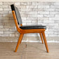 アクメファニチャー ACME Furniture シエラチェア SIERRA CHAIR ダイニングチェア ビニールレザーシート ブラック アメリカンビンテージスタイル 定価￥26,400- B ●