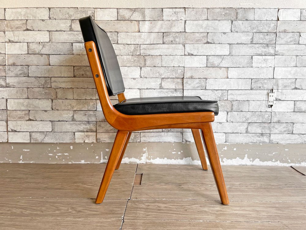 アクメファニチャー ACME Furniture シエラチェア SIERRA CHAIR ダイニングチェア ビニールレザーシート ブラック アメリカンビンテージスタイル 定価￥26,400- B ●