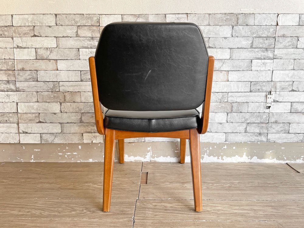 アクメファニチャー ACME Furniture シエラチェア SIERRA CHAIR ダイニングチェア ビニールレザーシート ブラック アメリカンビンテージスタイル 定価￥26,400- B ●