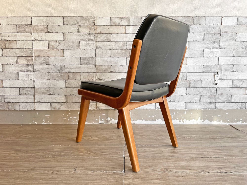 アクメファニチャー ACME Furniture シエラチェア SIERRA CHAIR ダイニングチェア ビニールレザーシート ブラック アメリカンビンテージスタイル 定価￥26,400- B ●