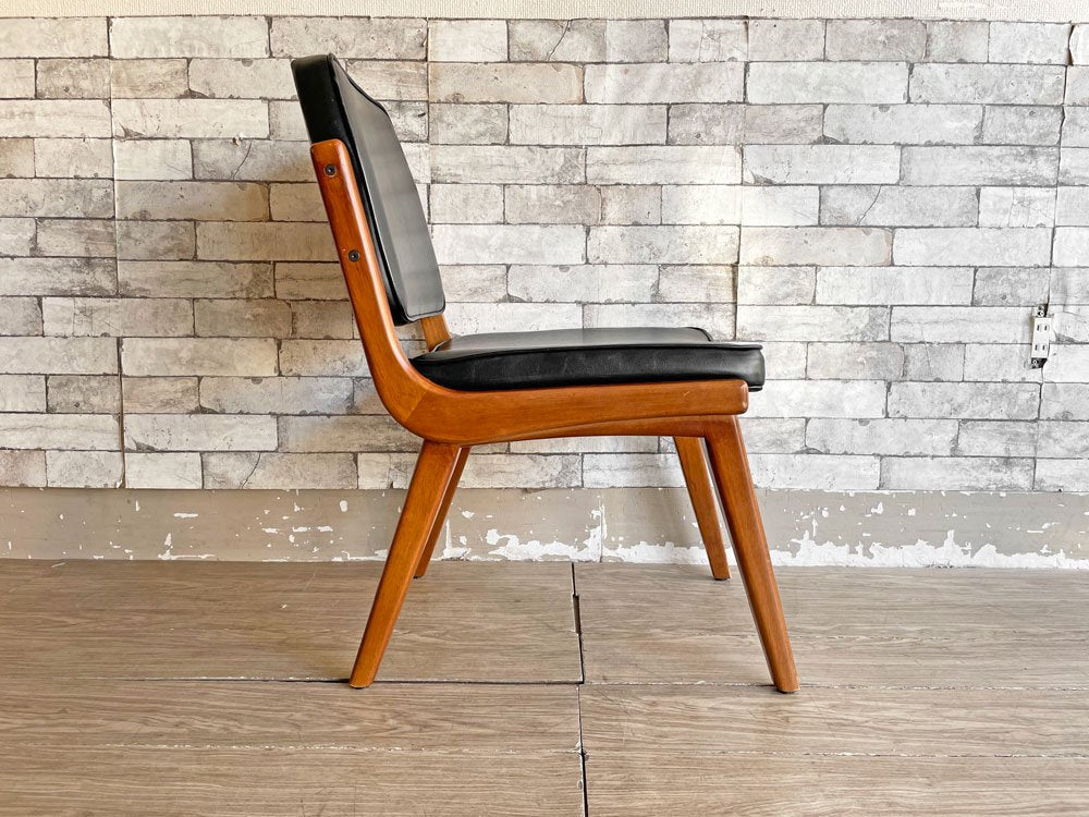 アクメファニチャー ACME Furniture シエラチェア SIERRA CHAIR ダイニングチェア ビニールレザーシート ブラック アメリカンビンテージスタイル 定価￥26,400- A ●