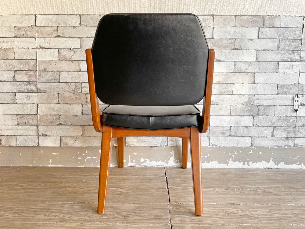 アクメファニチャー ACME Furniture シエラチェア SIERRA CHAIR ダイニングチェア ビニールレザーシート ブラック アメリカンビンテージスタイル 定価￥26,400- A ●