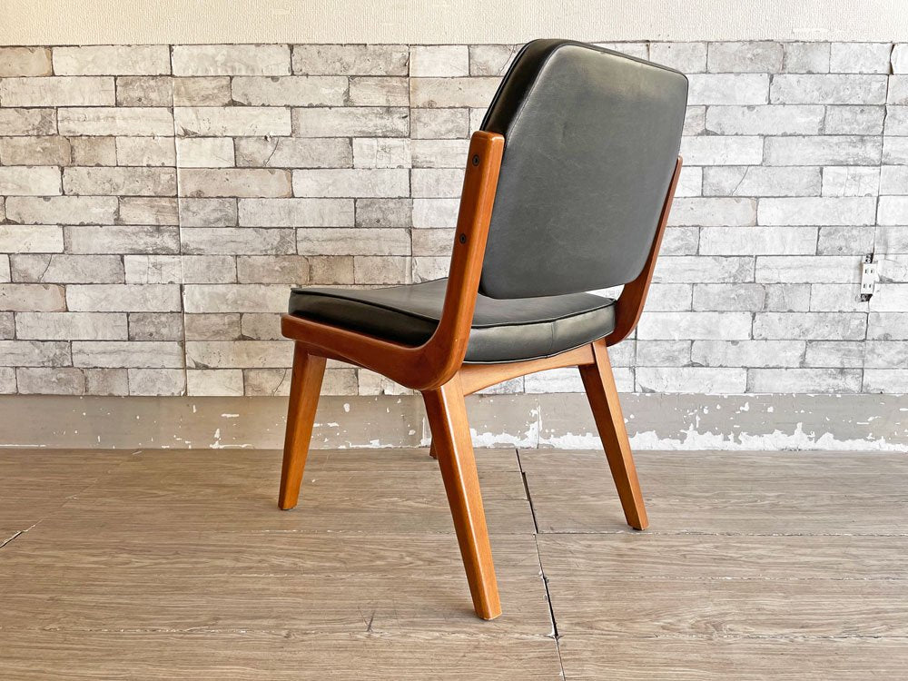 アクメファニチャー ACME Furniture シエラチェア SIERRA CHAIR ダイニングチェア ビニールレザーシート ブラック アメリカンビンテージスタイル 定価￥26,400- A ●