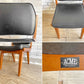アクメファニチャー ACME Furniture シエラチェア SIERRA CHAIR ダイニングチェア ビニールレザーシート ブラック アメリカンビンテージスタイル 定価￥26,400- A ●
