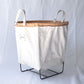 スチールキャンバス STEELE CANVAS バスケット BASKET CORP ランドリーバスケット US アメリカ 参考価格2万円 ◇