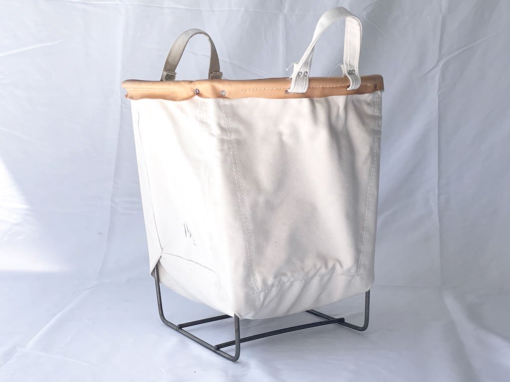 スチールキャンバス STEELE CANVAS バスケット BASKET CORP ランドリーバスケット US アメリカ 参考価格2万円 ◇