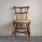 ビンテージ Vintage ラタンチェア Rattan Chair PVCレザーシート A ■