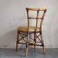 ビンテージ Vintage ラタンチェア Rattan Chair PVCレザーシート A ■