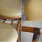 ビンテージ Vintage ラタンチェア Rattan Chair PVCレザーシート A ■