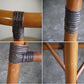 ビンテージ Vintage ラタンチェア Rattan Chair PVCレザーシート A ■