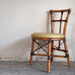 ビンテージ Vintage ラタンチェア Rattan Chair PVCレザーシート B ■