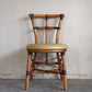 ビンテージ Vintage ラタンチェア Rattan Chair PVCレザーシート B ■