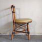 ビンテージ Vintage ラタンチェア Rattan Chair PVCレザーシート B ■