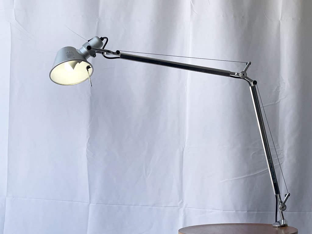 アルテミデ Artemide トロメオ TOLOMEO モーゼット MORSETTO デスクランプ クランプ式 アームライト ミケーレ・デ・ルッキ ◇