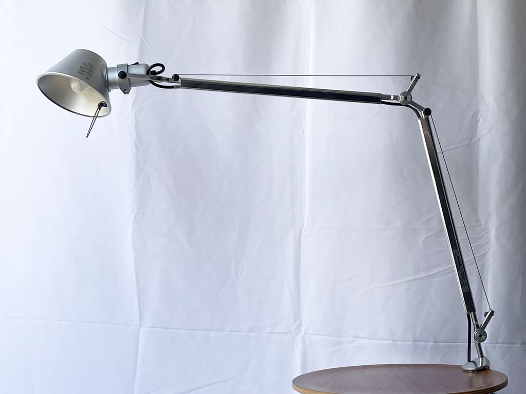 アルテミデ Artemide トロメオ TOLOMEO モーゼット MORSETTO デスクランプ クランプ式 アームライト ミケーレ・デ・ルッキ ◇