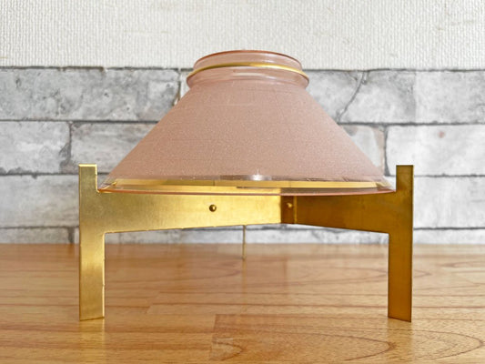 ピート・ヘイン・イーク PIET HEIN EEK WAXINE OLD テーブルランプ キャンドルランプ 真鍮ベース ガラスシェード 箱付き ●