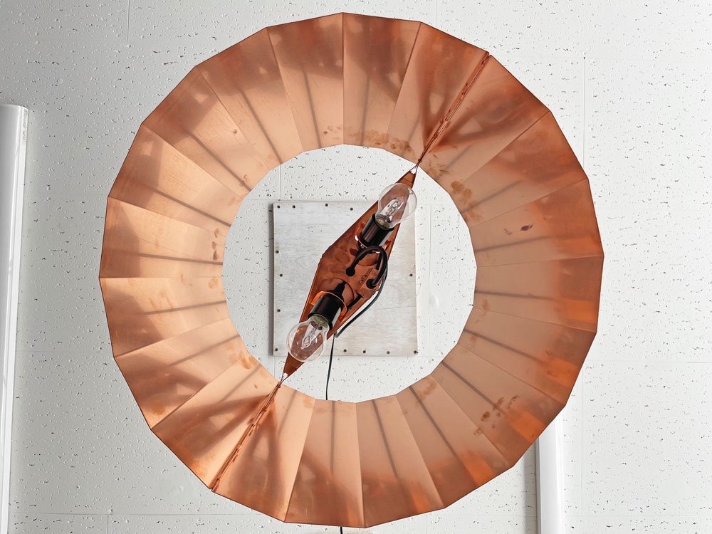 ピート・ヘイン・イーク PIET HEIN EEK コッパーペンダントライト COPPER PENDANT LIGHT ペンダントライト
 Φ55 直付け 要電気工事 箱付き 定価：約12万円  ●