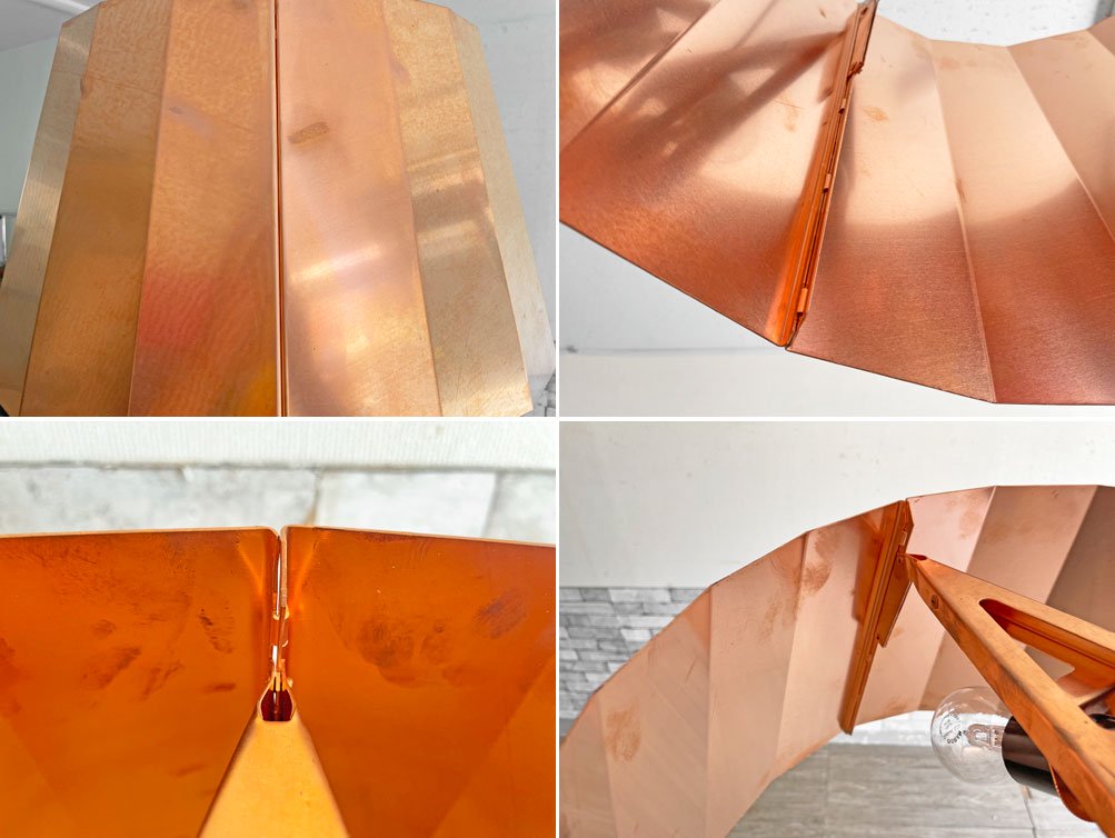 ピート・ヘイン・イーク PIET HEIN EEK コッパーペンダントライト COPPER PENDANT LIGHT ペンダントライト
 Φ55 直付け 要電気工事 箱付き 定価：約12万円  ●