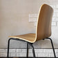 バイインテリアズ by interiors エフシーチェア FC ダイニングチェア スタッキングチェア 杉材 スチール脚 定価￥53,900- A ◎