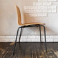 バイインテリアズ by interiors エフシーチェア FC ダイニングチェア スタッキングチェア 杉材 スチール脚 定価￥53,900- B ◎