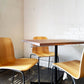 バイインテリアズ by interiors エフシーチェア FC ダイニングチェア スタッキングチェア 杉材 スチール脚 定価￥53,900- B ◎