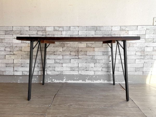 ジャーナルスタンダードファニチャー journal standard Furniture シノン ダイニングテーブル CHINON DINING TABLE S 杉古材 廃番 W130 ●