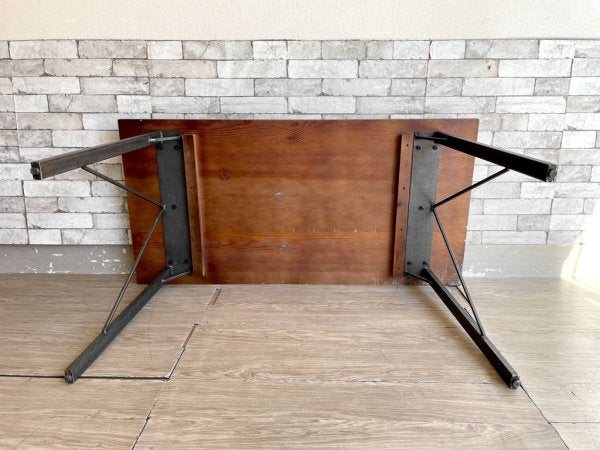 ジャーナルスタンダードファニチャー journal standard Furniture シノン ダイニングテーブル CHINON DINING TABLE S 杉古材 廃番 W130 ●