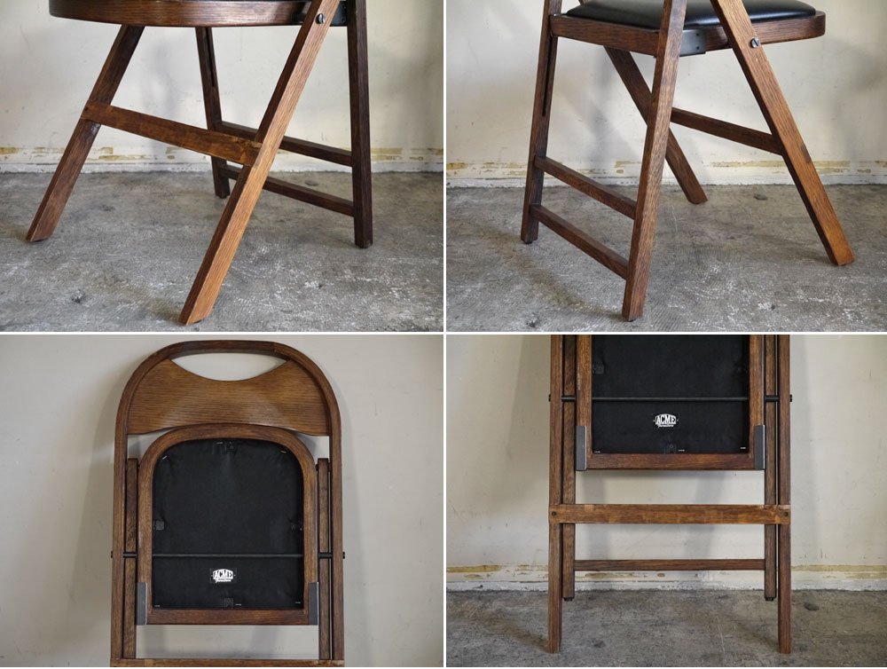 アクメファニチャー ACME Furniture カルバーチェア CULVER CHAIR フォールディングチェア ラバーウッド A ■