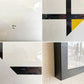 ピエト・モンドリアン Piet Mondrian コンポジション Composition with Blue and Yellow ビンテージ シルクスクリーン フランス製 額装品 ●