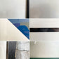 ピエト・モンドリアン Piet Mondrian コンポジション Composition with Blue and Yellow ビンテージ シルクスクリーン フランス製 額装品 ●