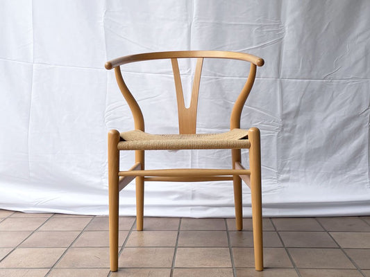 カールハンセン＆サン Carl Hansen & son Yチェア CH24 ハンス・J・ウェグナー Hans J. Wener ビーチ材 オイルフィニッシュ 北欧 デンマーク 美品 ◇