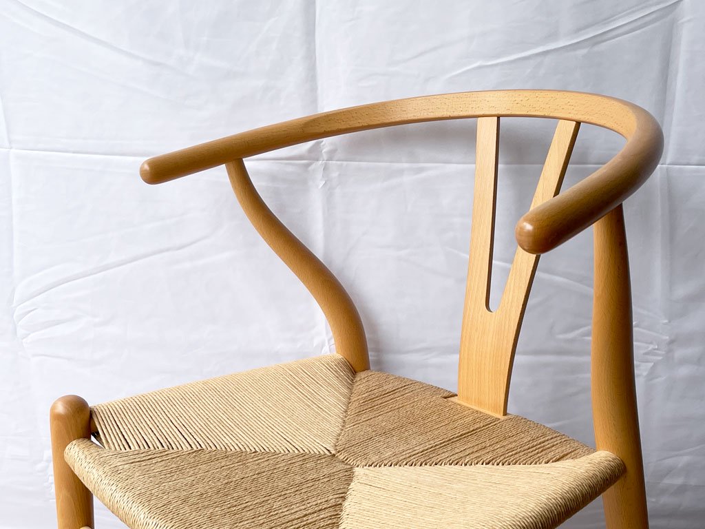 カールハンセン＆サン Carl Hansen & son Yチェア CH24 ハンス・J・ウェグナー Hans J. Wener ビーチ材 オイルフィニッシュ 北欧 デンマーク 美品 ◇