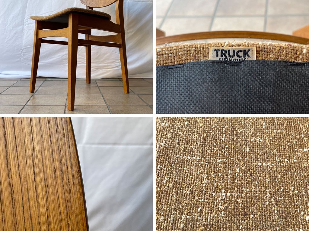 トラックファニチャー TRUCK FURNITURE トーチ TORCH ダイニングチェア FABRIC SEAT A ◇