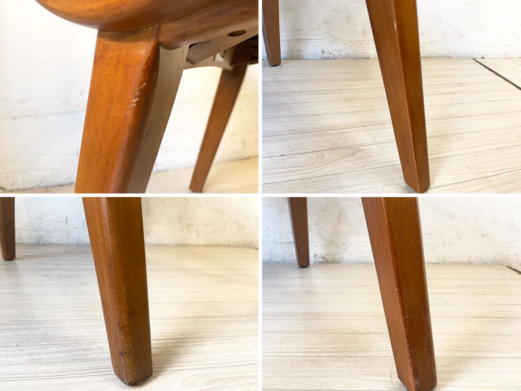 アクメファニチャー ACME Furniture シエラチェア SIERRA CHAIR ダイニングチェア ビニールレザーシート ブラック アメリカンビンテージスタイル 定価￥26,400- B ★
