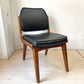 アクメファニチャー ACME Furniture シエラチェア SIERRA CHAIR ダイニングチェア ビニールレザーシート ブラック アメリカンビンテージスタイル 定価￥26,400- A ★