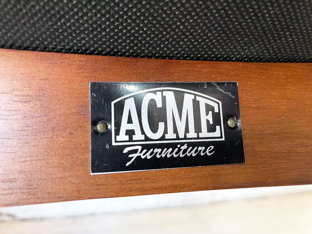 アクメファニチャー ACME Furniture シエラチェア SIERRA CHAIR ダイニングチェア ビニールレザーシート ブラック アメリカンビンテージスタイル 定価￥26,400- A ★