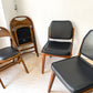 アクメファニチャー ACME Furniture シエラチェア SIERRA CHAIR ダイニングチェア ビニールレザーシート ブラック アメリカンビンテージスタイル 定価￥26,400- A ★