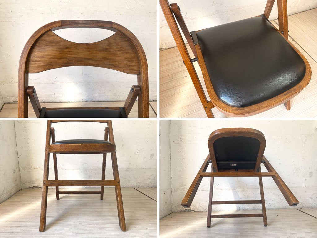 アクメファニチャー ACME Furniture カルバーチェア CULVER CHAIR フォールディングチェア ラバーウッド B ★