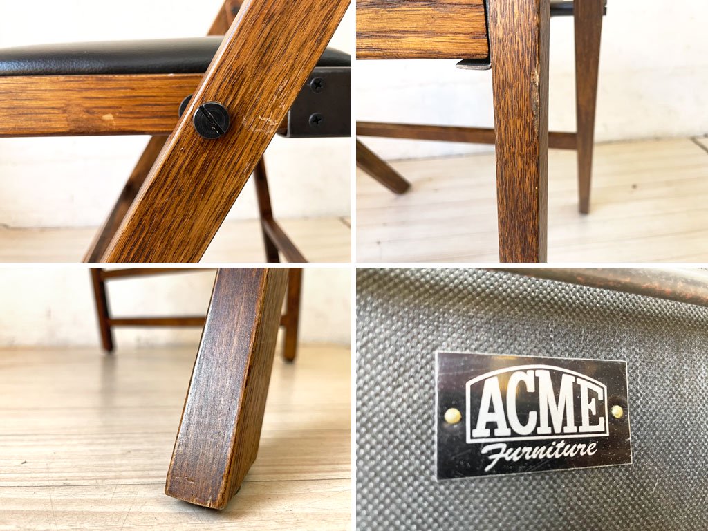 アクメファニチャー ACME Furniture カルバーチェア CULVER CHAIR フォールディングチェア ラバーウッド A ★