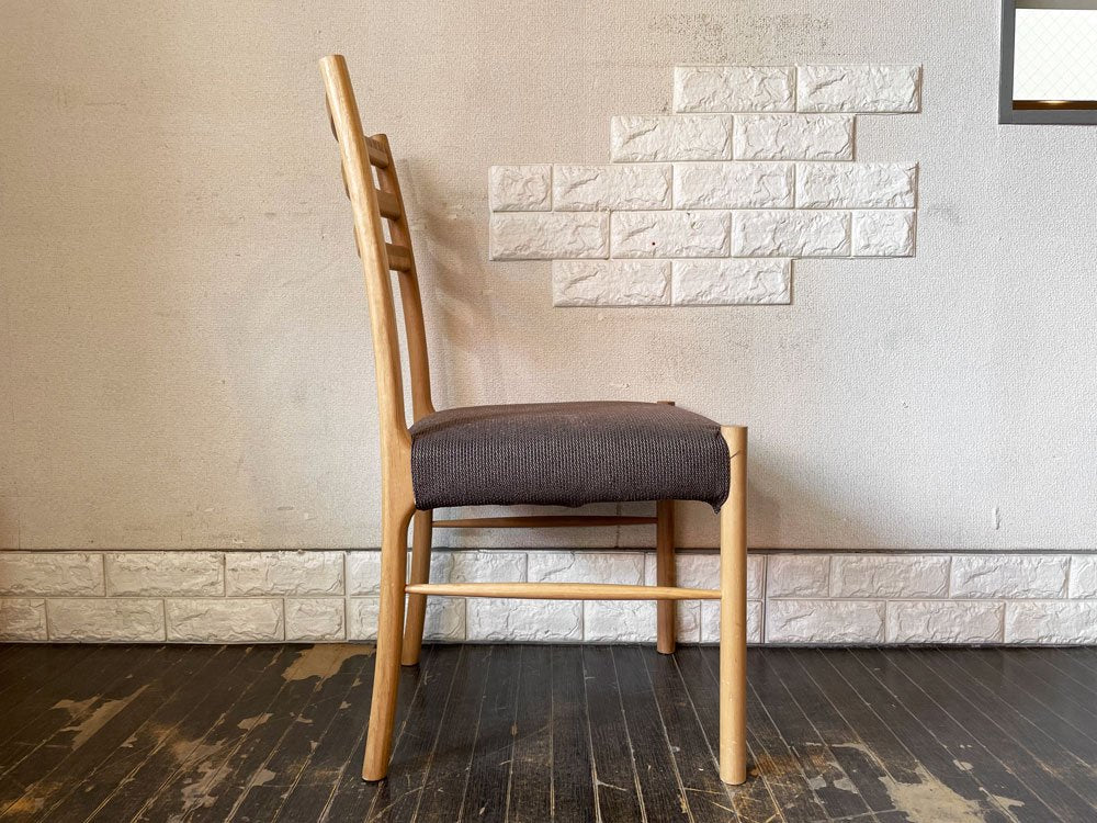 ナチュラルモダンスタイル Natural Modern Style ダイニングチェア PVCレザー オフホワイト ブラウンカバー付 A ◎